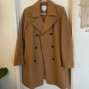 Camel Winter Peacoat